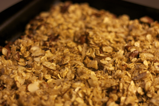 Cooked granola