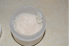 Pour into jar and allow to solidify