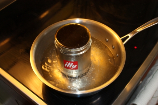 Melted, bacon grease turns dark and transparent