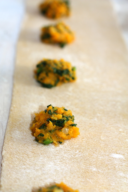 Butternut squash relleno (filling)