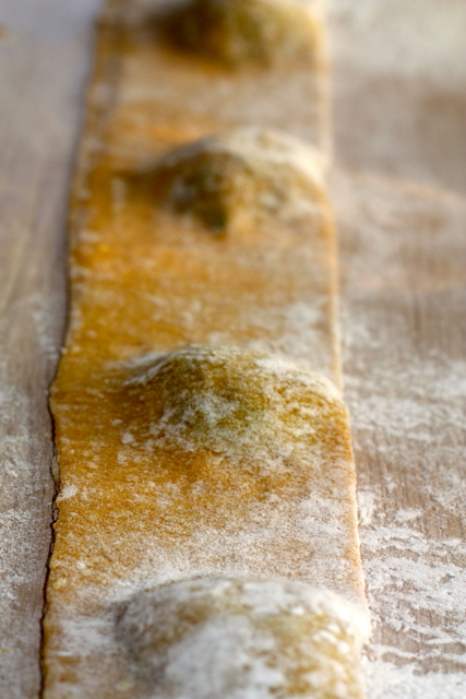 Folded, pressed, and ready to cut